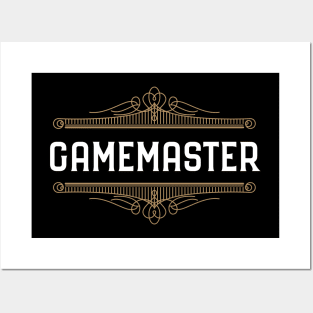 Gamemaster the Lore Master Roleplaying Addict - Tabletop RPG Vault Posters and Art